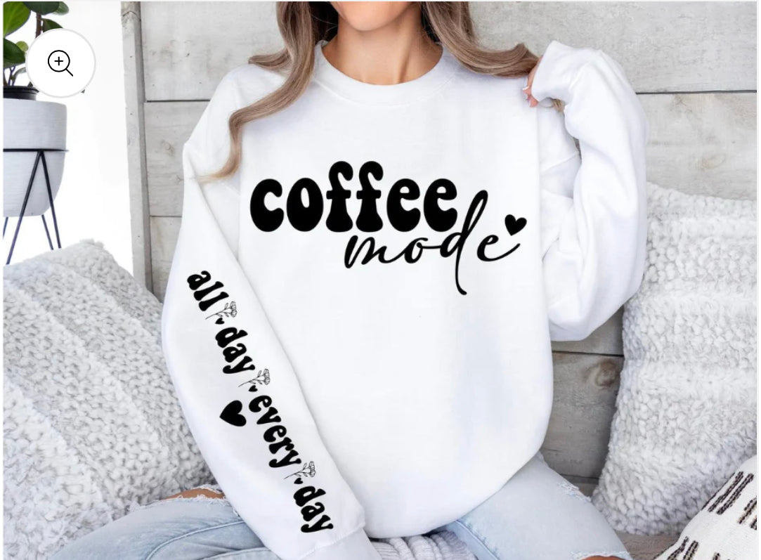 COFFEE MODE TSHIRT