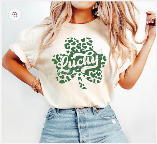 THE LUCKY PRINT TSHIRT