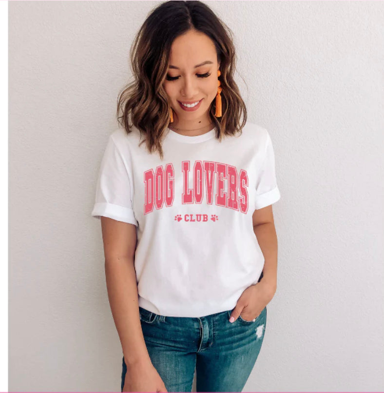 DOG LOVERS CLUB TSHIRT