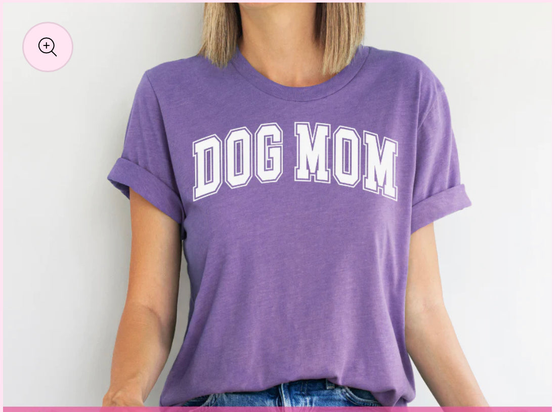 DOG MOM TSHIRT